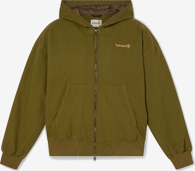 TIMBERLAND Veste mi-saison en olive / pêche, Vue avec produit