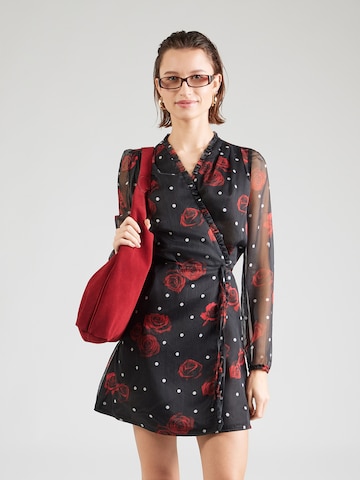 ABOUT YOU Šaty 'Gunda' - Čierna: predná strana