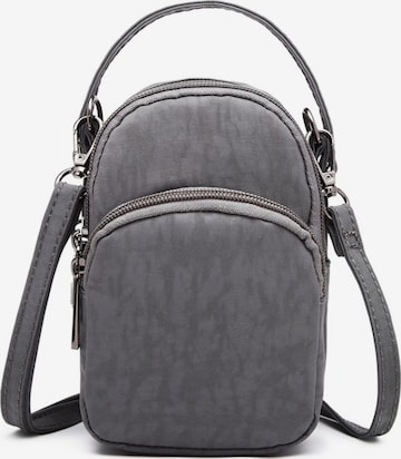 Kono Crossbody Bag in Grey: front