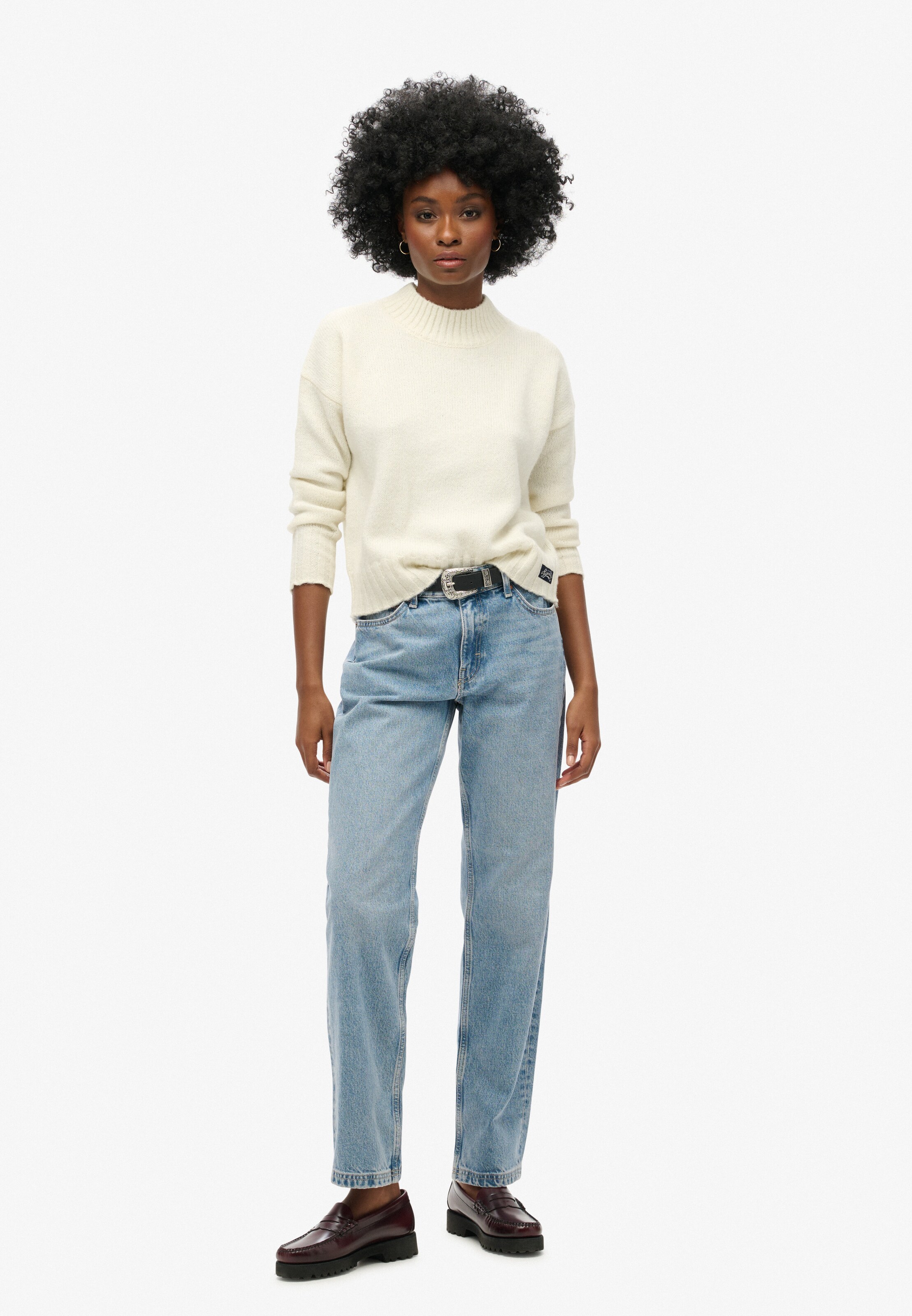 Superdry & Co Regular Jeans in Blauw