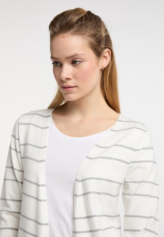 DreiMaster Maritim Knit Cardigan in White