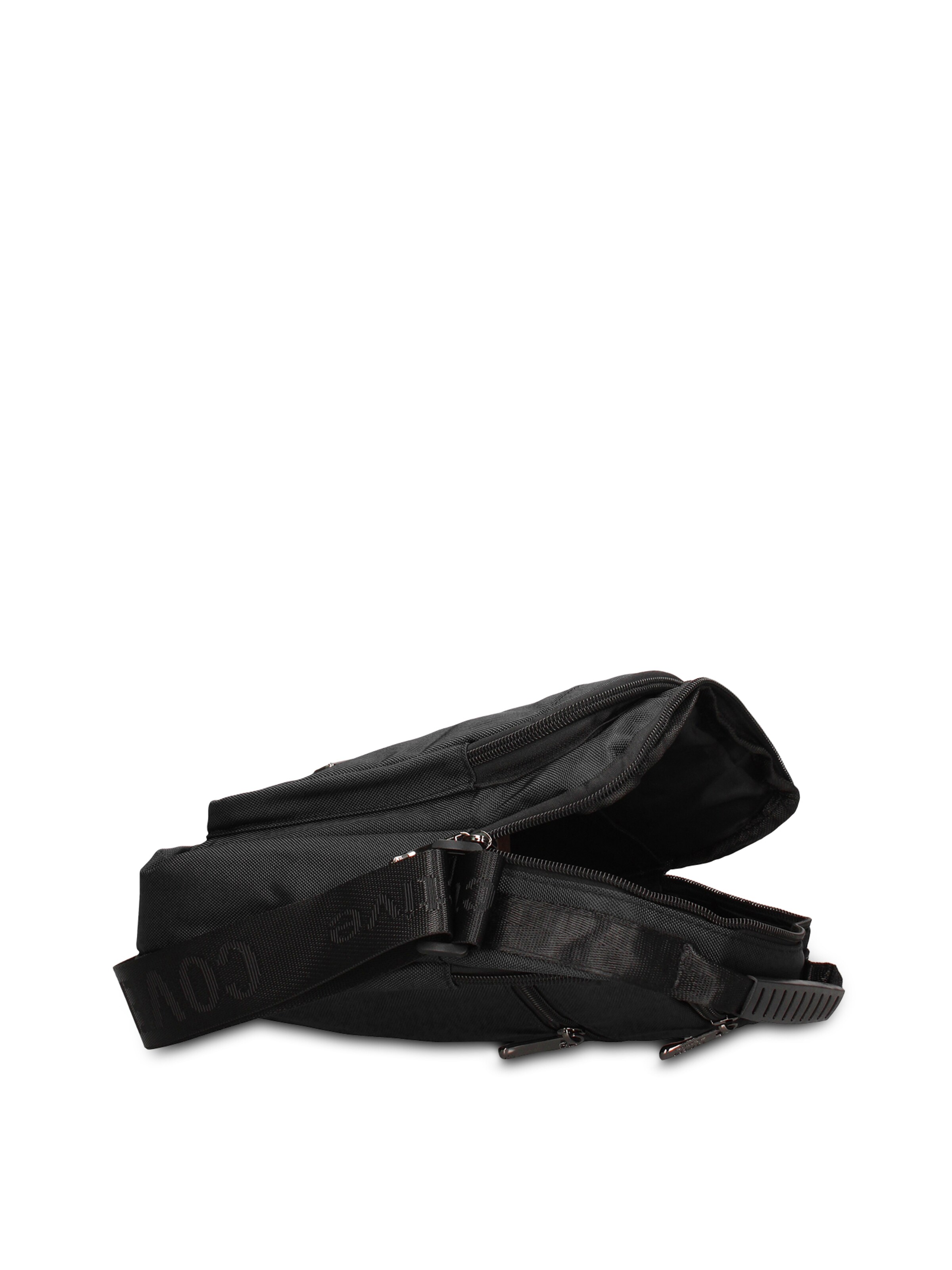 Borsa a tracolla 'Borsa a Tracolla Uomo Vegan Leather con Zip' di Coveri Collection in nero
