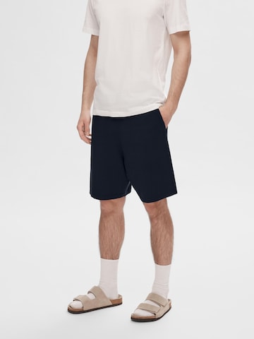 SELECTED HOMME Regular Shorts 'Teller' in Blau