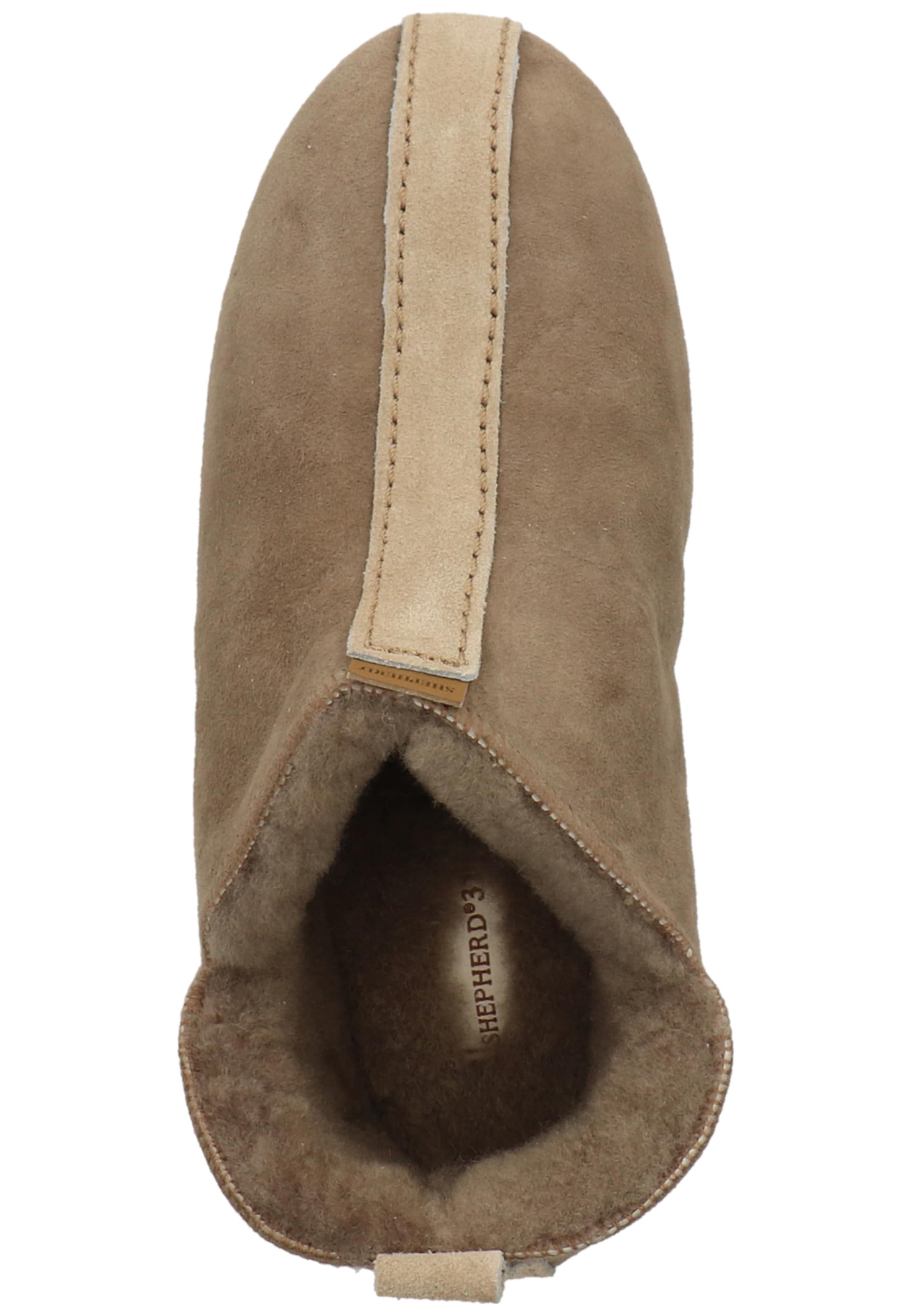 SHEPHERD - Zapatillas de casa 'LINA' en beige