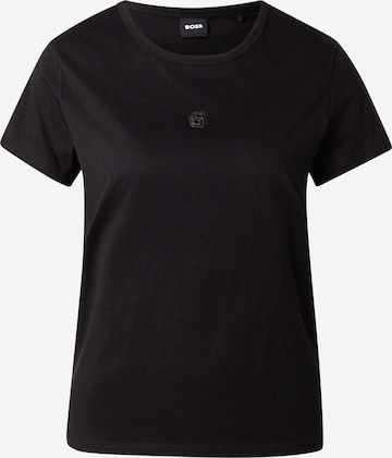 BOSS Paita 'Eventsa12' värissä musta: etupuoli