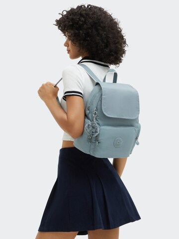 Zaino 'City' di KIPLING in blu: frontale