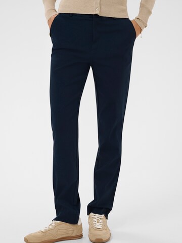 Slimfit Pantaloni 'KAHazel' de la Kaffe pe albastru: față