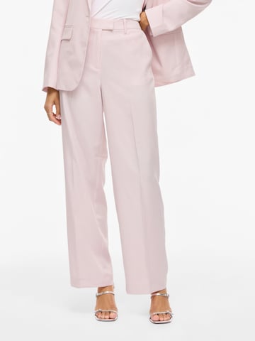 VILA - Pierna ancha Pantalón de pinzas 'VIKEMBA' en rosa: frente