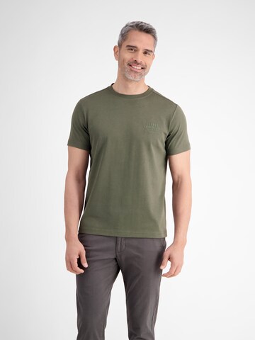 LERROS Shirt in Groen: voorkant