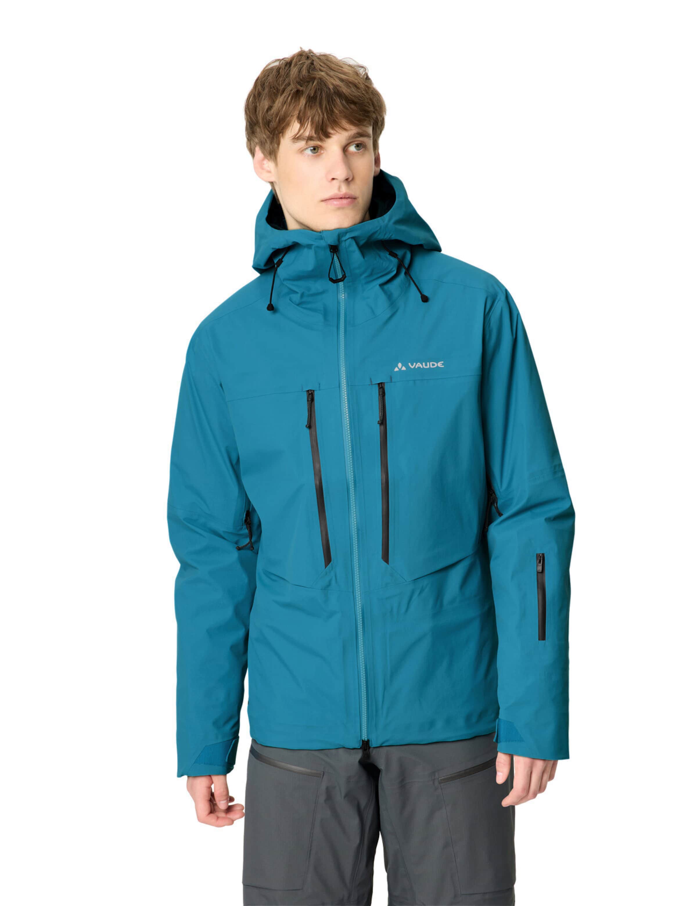 VAUDE Sports jacket 'Monviso II' in Blue: front