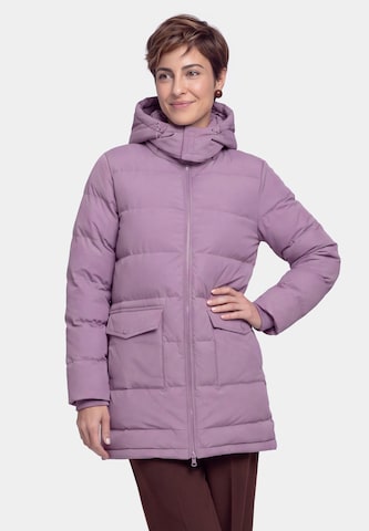 Usha - Casaco de inverno em rosa: frente