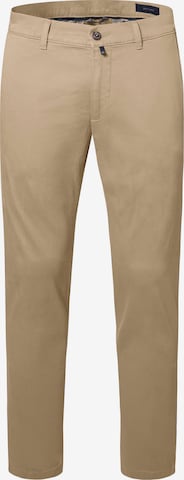 PIERRE CARDIN Chino Pants 'Calais' in Beige: front