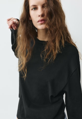 Pull&Bear Majica | črna barva