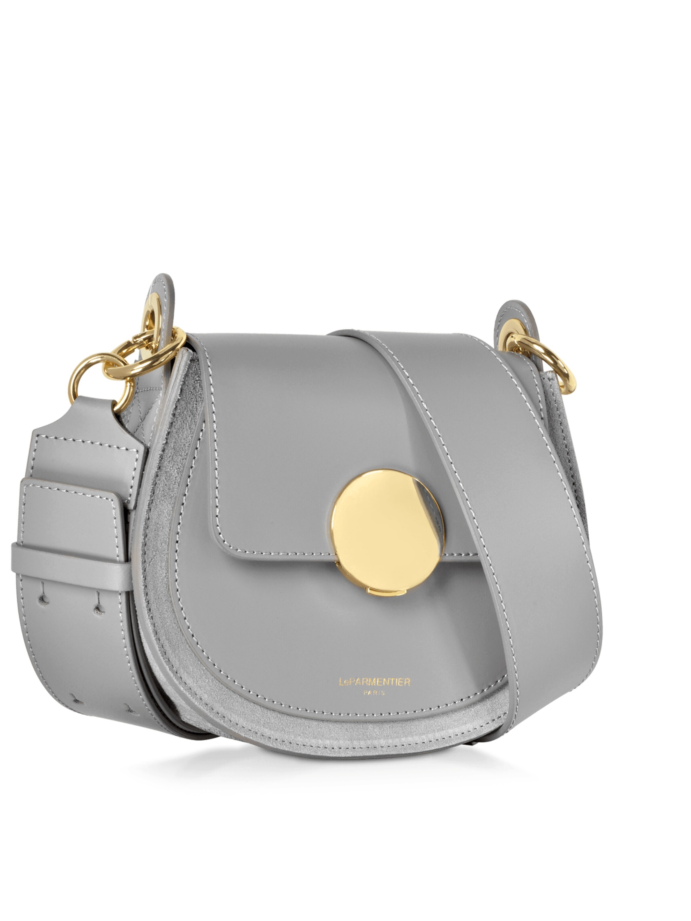 LeParmentier - Bolso de mano 'Yucca' en gris