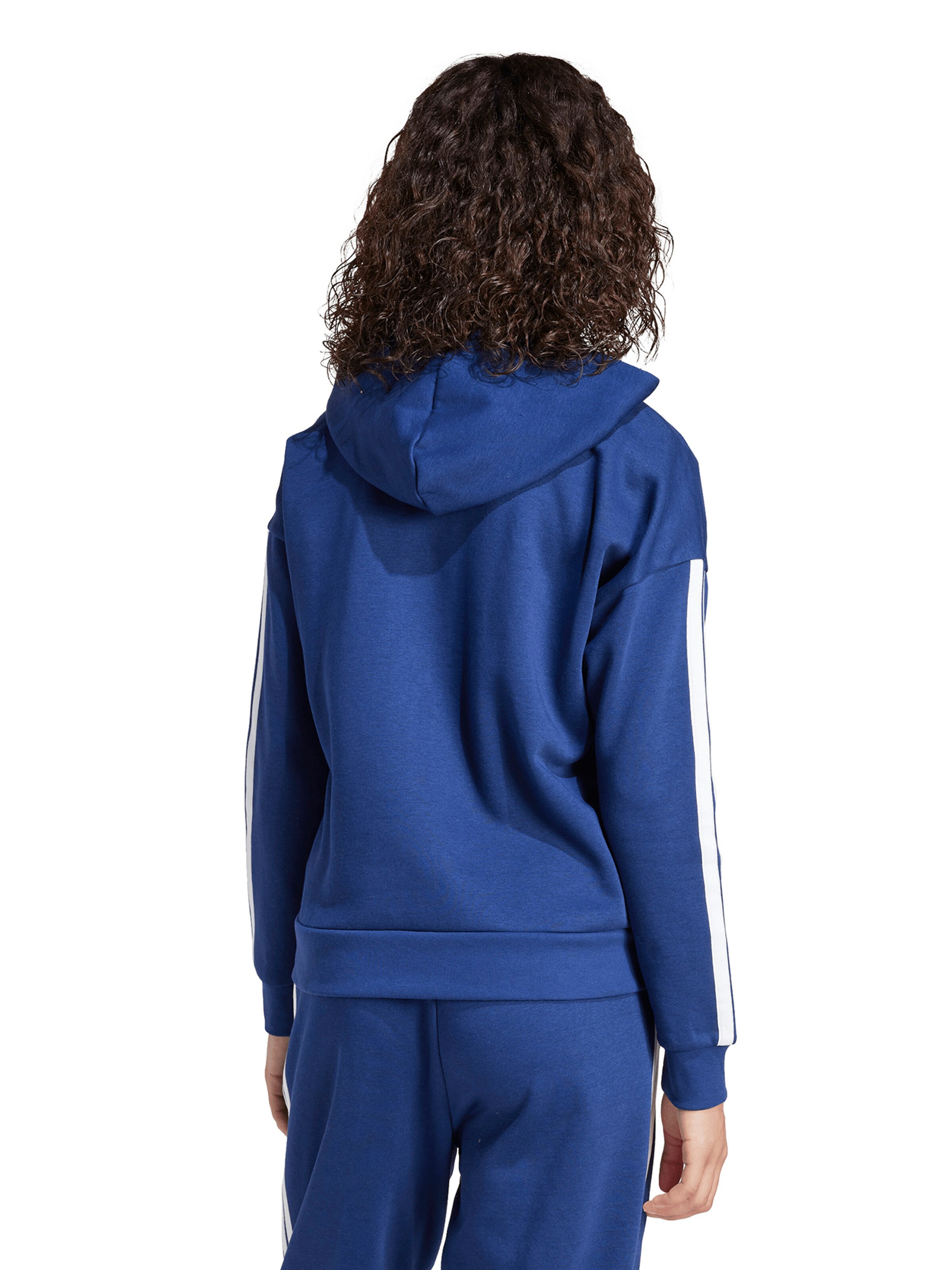 ADIDAS SPORTSWEARSportska sweater majica 'W 3S FL FZ HD' - plava boja