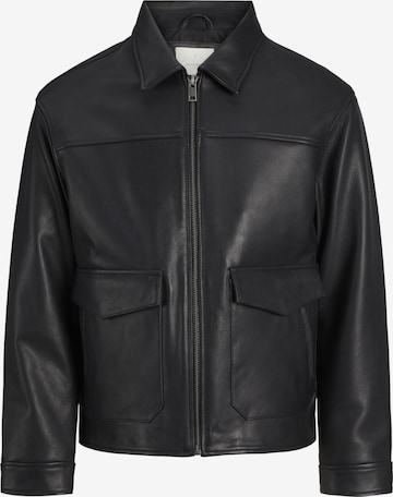 JACK & JONES Tussenjas 'JPRCCWALLACE' in Zwart: voorkant