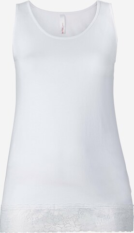 Top di SHEEGO in bianco: frontale