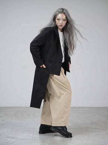 Kanten - Chaqueta de entretiempo 'Manteau Taishô' en negro