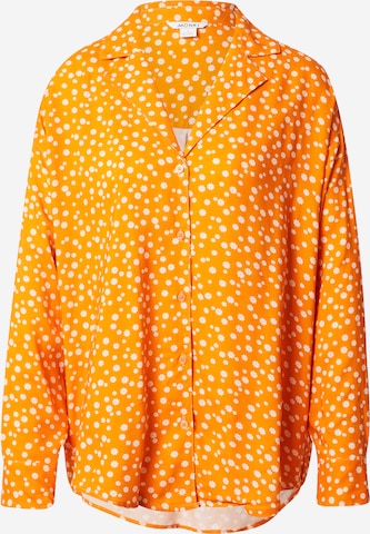 Monki - Blusa em laranja: frente