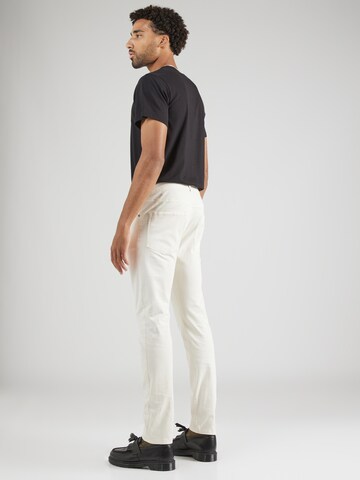 Coupe slim Pantalon SCOTCH & SODA en blanc