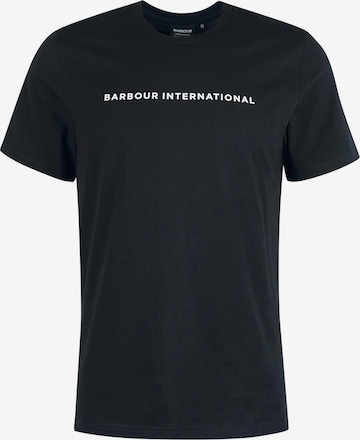 Barbour International Majica | črna barva: sprednja stran