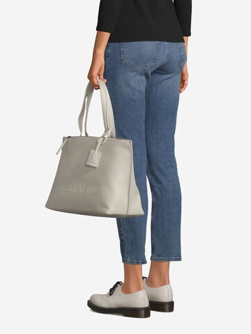 Calvin Klein Nákupní taška – béžová