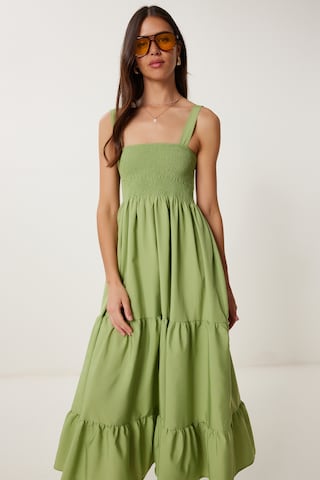 Robe d’été Happiness İstanbul en vert