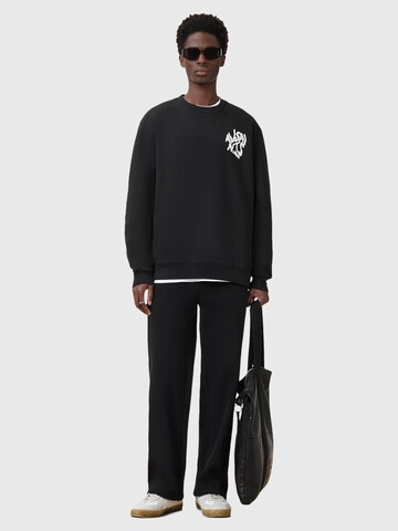 Felpa di AllSaints in nero