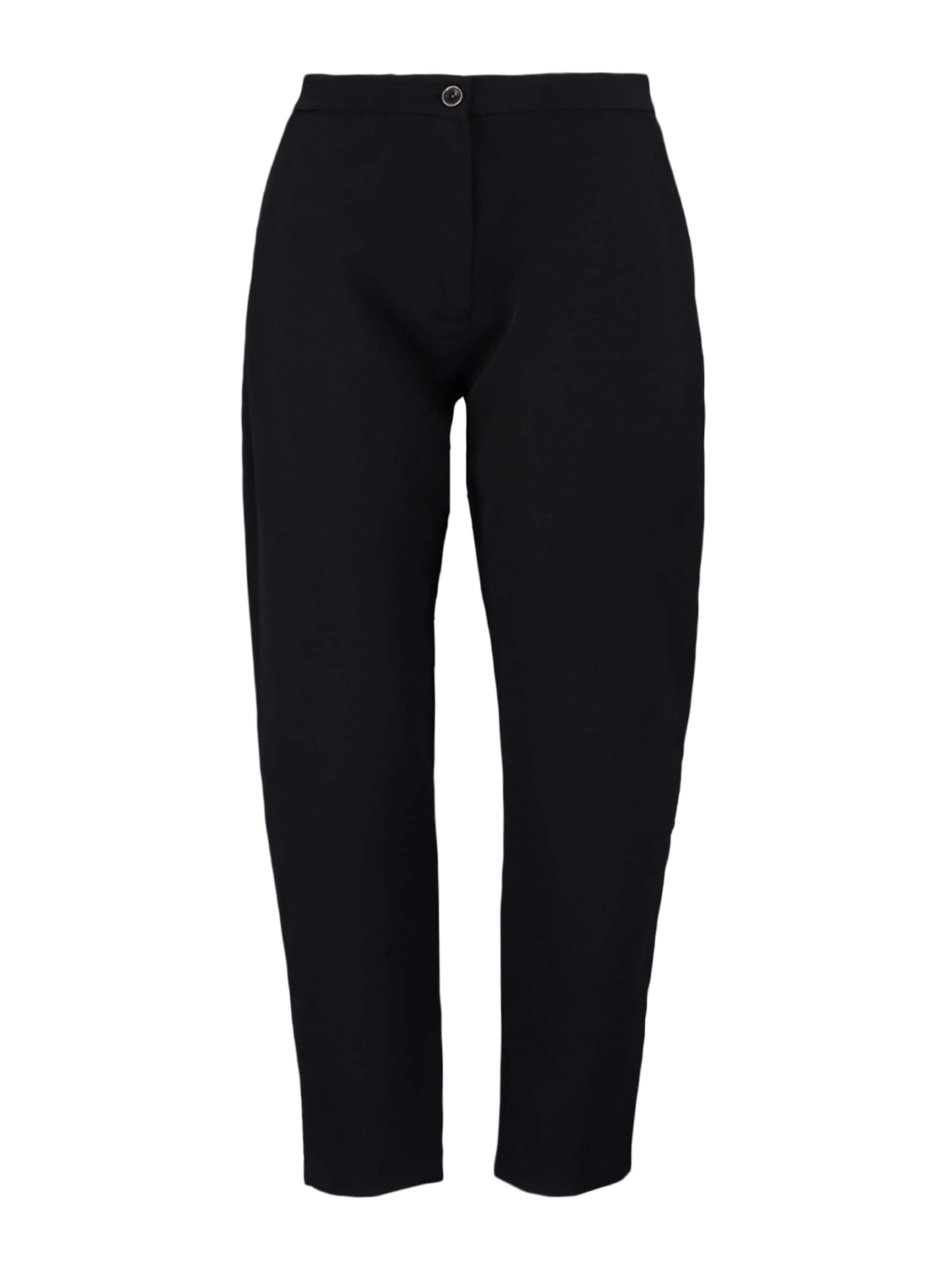 Effilé Pantalon Trendyol Curve en noir : devant