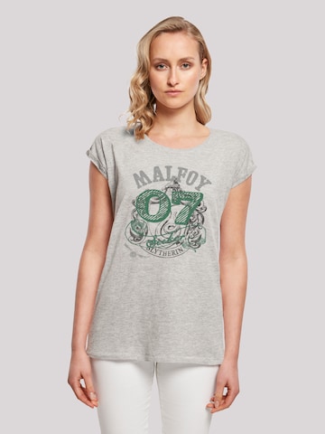 T-shirt 'Harry Potter Draco Malfoy Seeker' F4NT4STIC en gris : devant