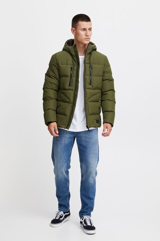 BLEND Winter jacket in Green