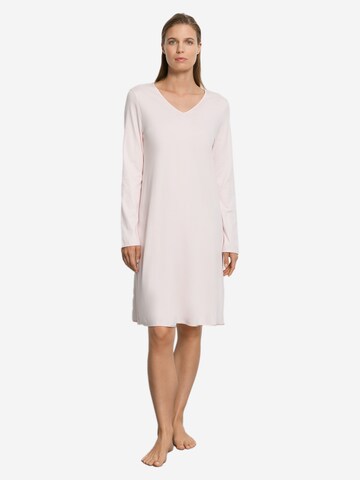 Hanro Nightgown 'Cotton Silk' in Pink