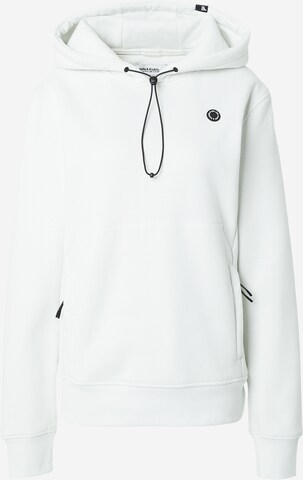 alife & kickin Sweatshirt 'Cassian AK A' in White: front