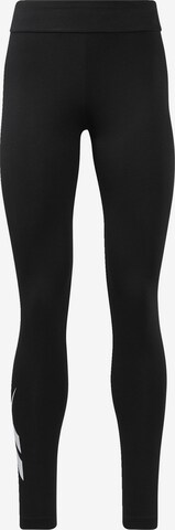 Reebok Skinny Leggings 'Vector' in Black