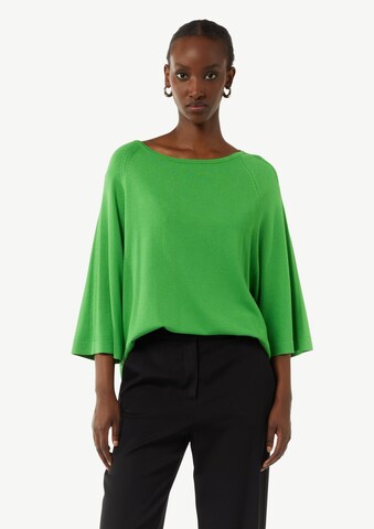 Pull-over COMMA en vert : devant