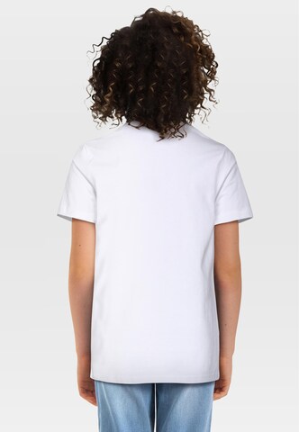 Mister Tee Shirt 'Minnie Mouse Leo' in White