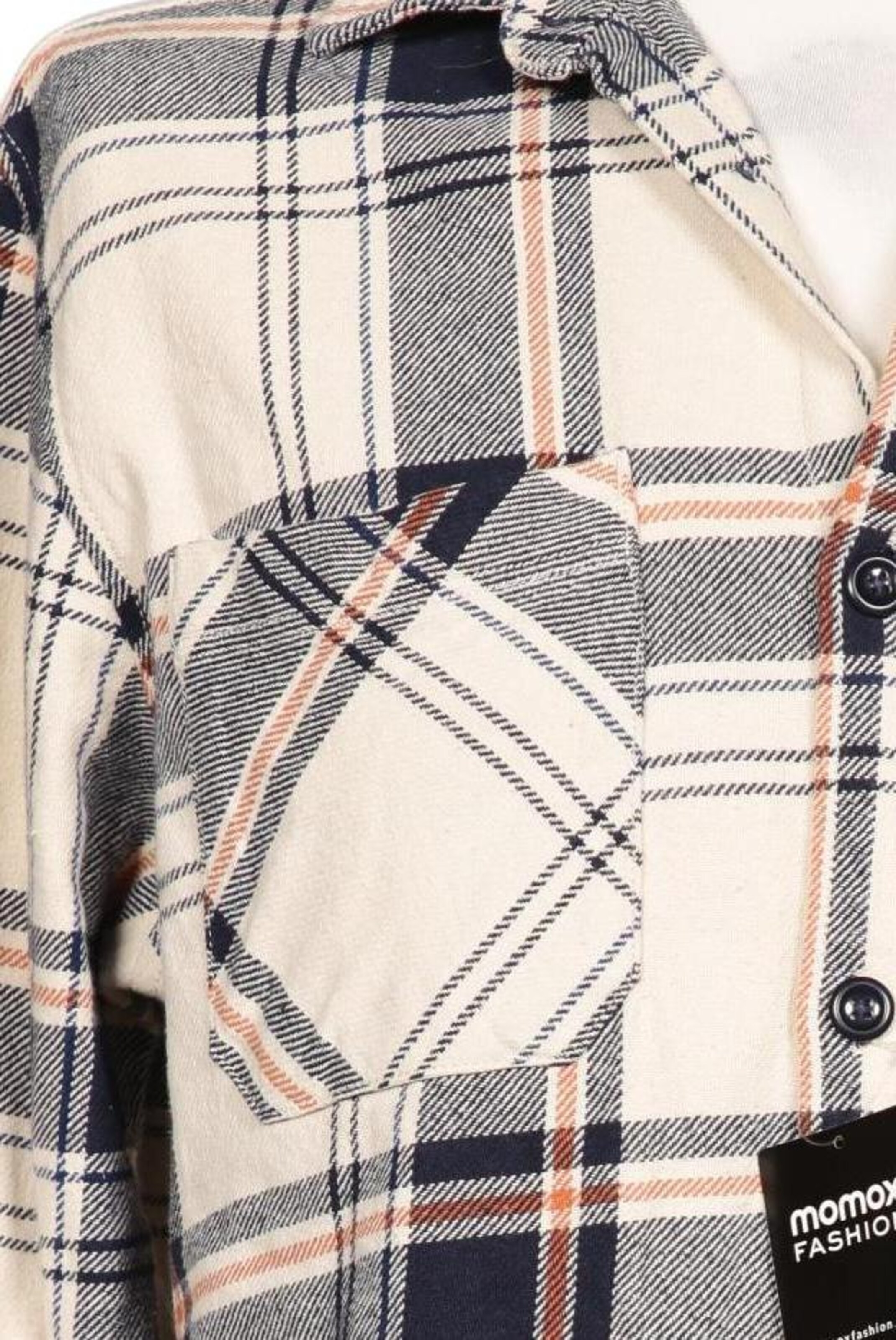 JACK & JONES Button Up Shirt in L in Beige