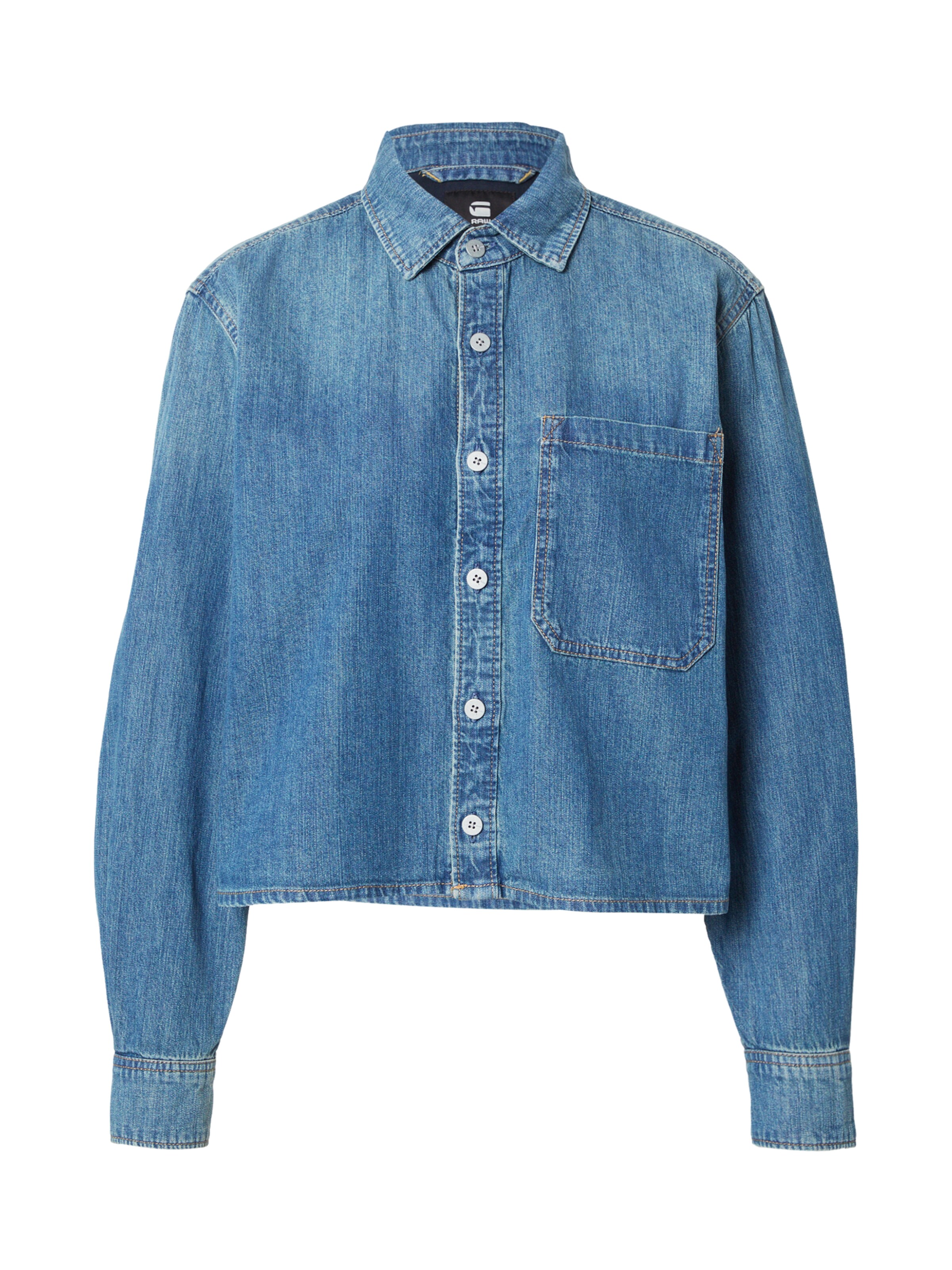 G-STAR Pluus, värv sinine: eest vaates