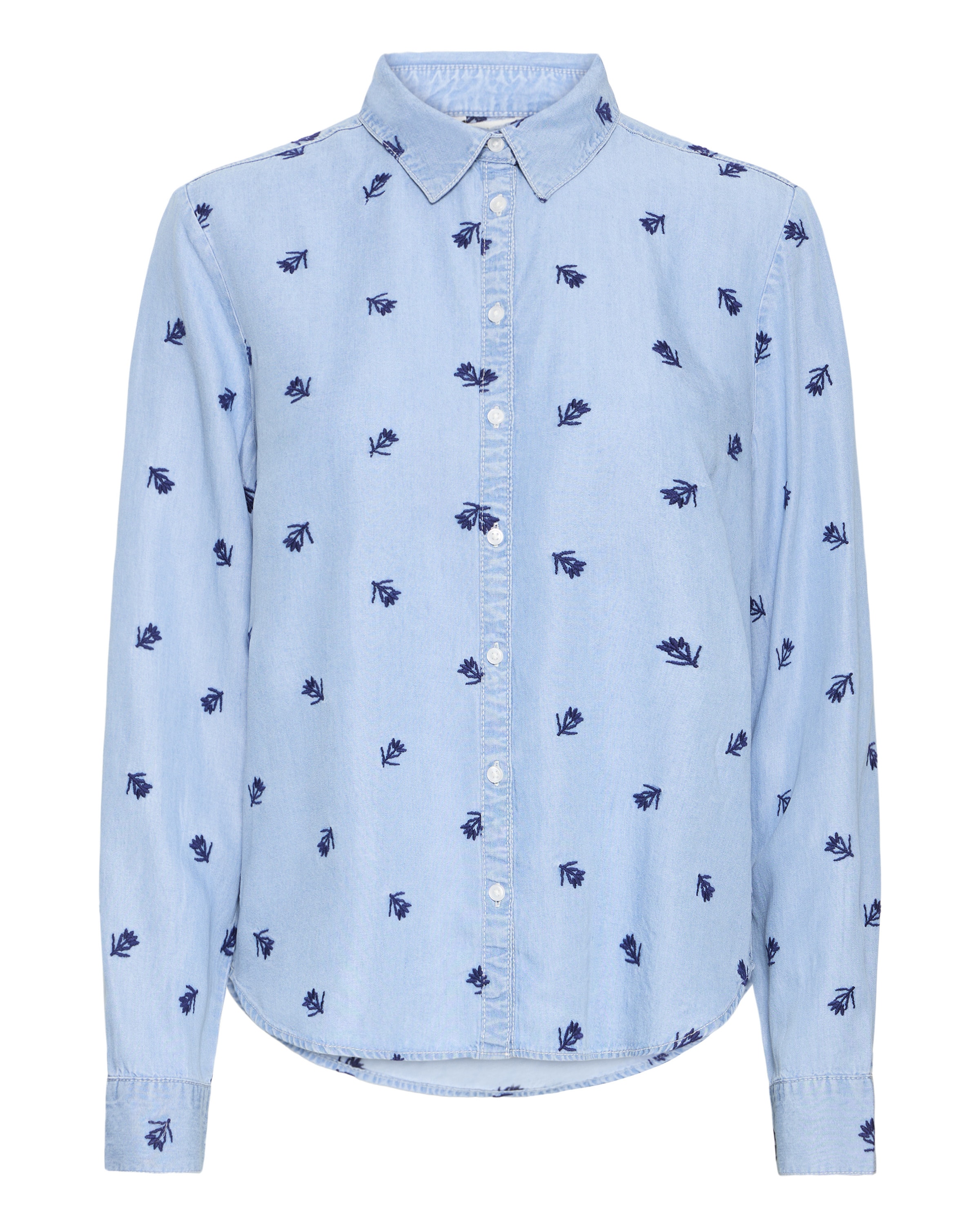 Chemisier 'BYKosmo' b.young en bleu : devant