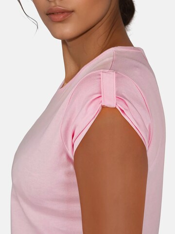 salzhaut T-Shirt 'BIIKE' in Pink