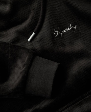 Bluză de molton 'Country Club' de la Superdry pe negru