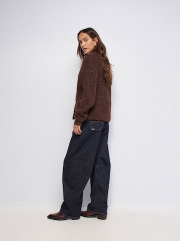 Cardigan Salsa Jeans en marron