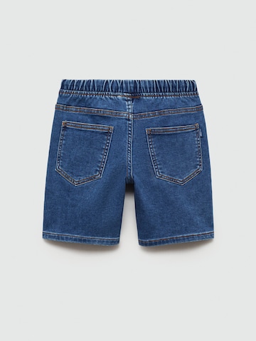 MANGO KIDS Regular Jeans in Blauw