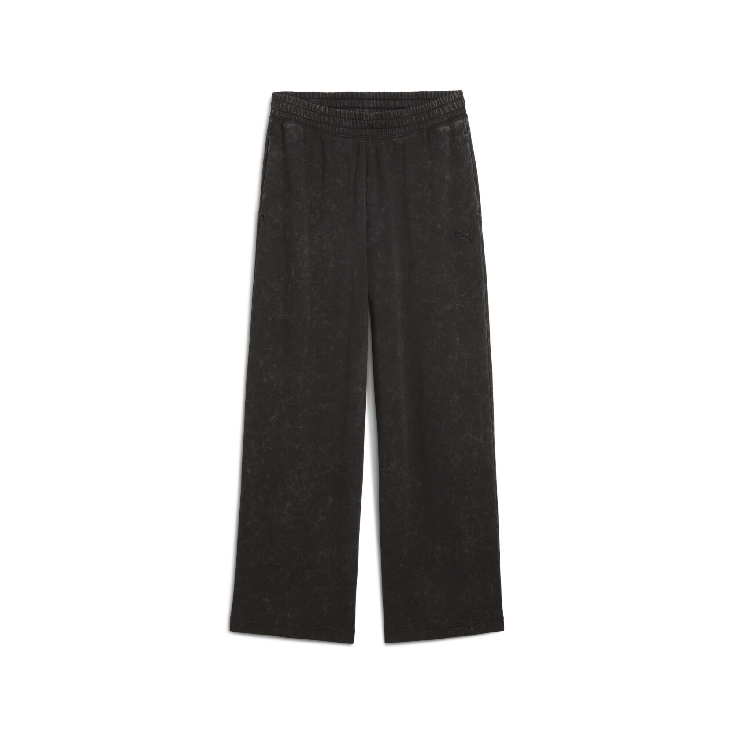 PUMA Wide leg Sports trousers 'Future Archive' in Black: front