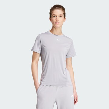 ADIDAS PERFORMANCE Performance shirt in Grey: front