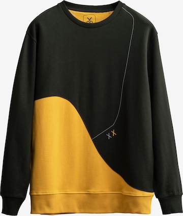 Kaft Sweatshirt 'Flowinga ' in Yellow: front