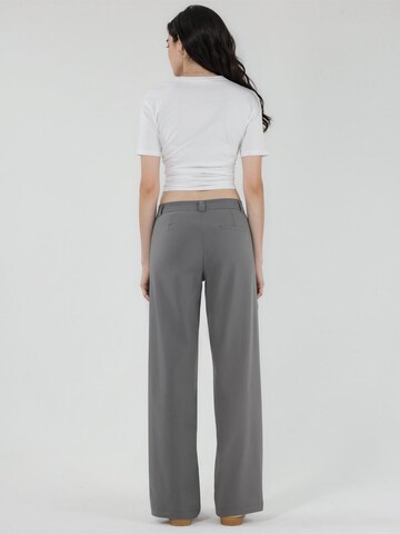 Regular Pantalon 'Hose' Hiccup en gris