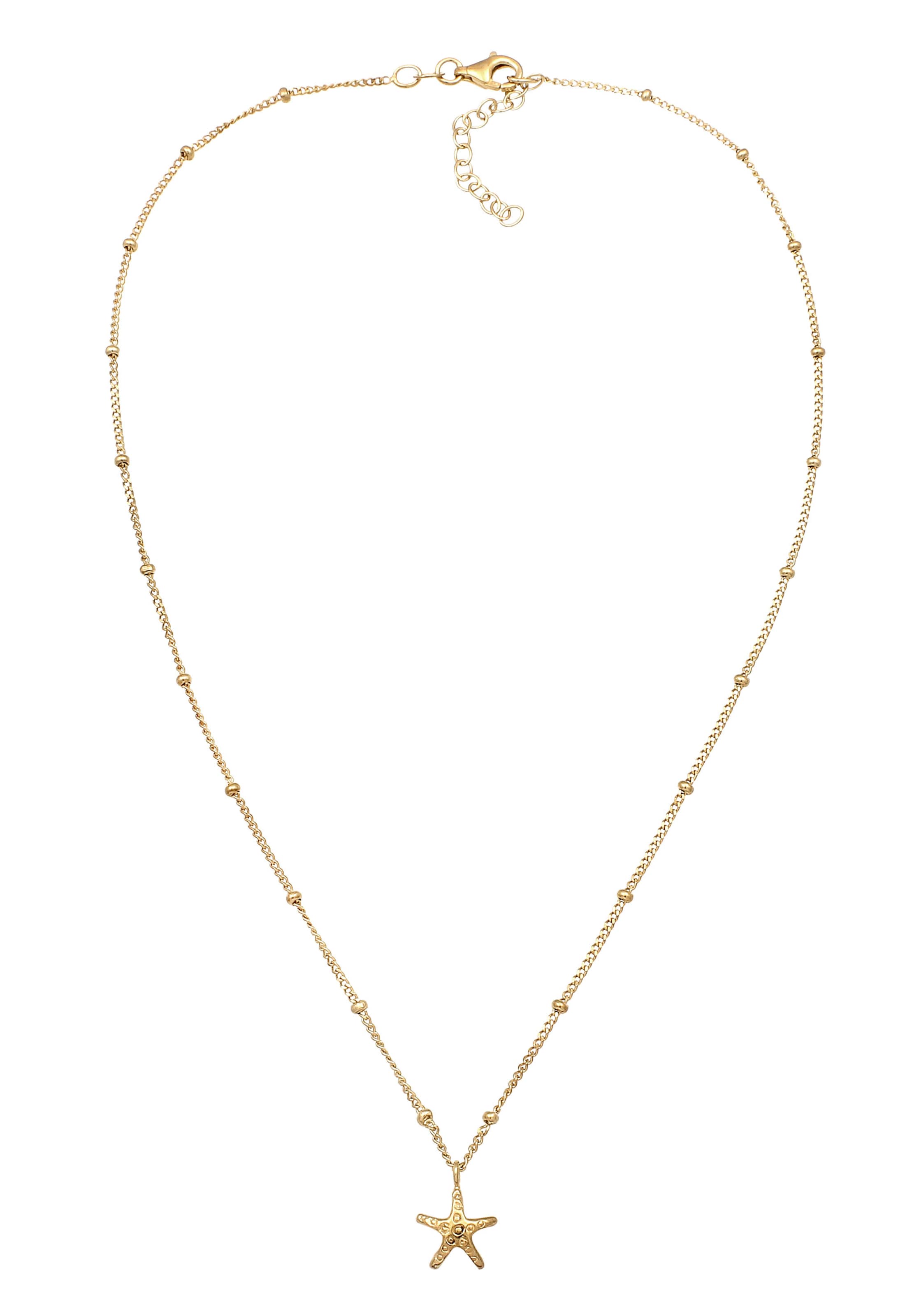 Chaîne ELLI en or : devant