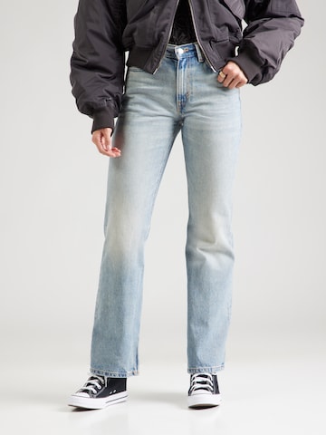 Bootcut Jean 'Moon' WEEKDAY en bleu : devant