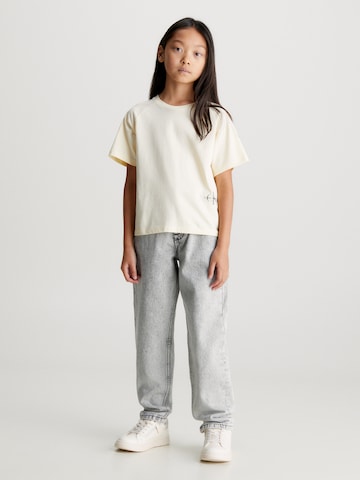 Calvin Klein Jeans - Loosefit Calças de ganga em cinzento
